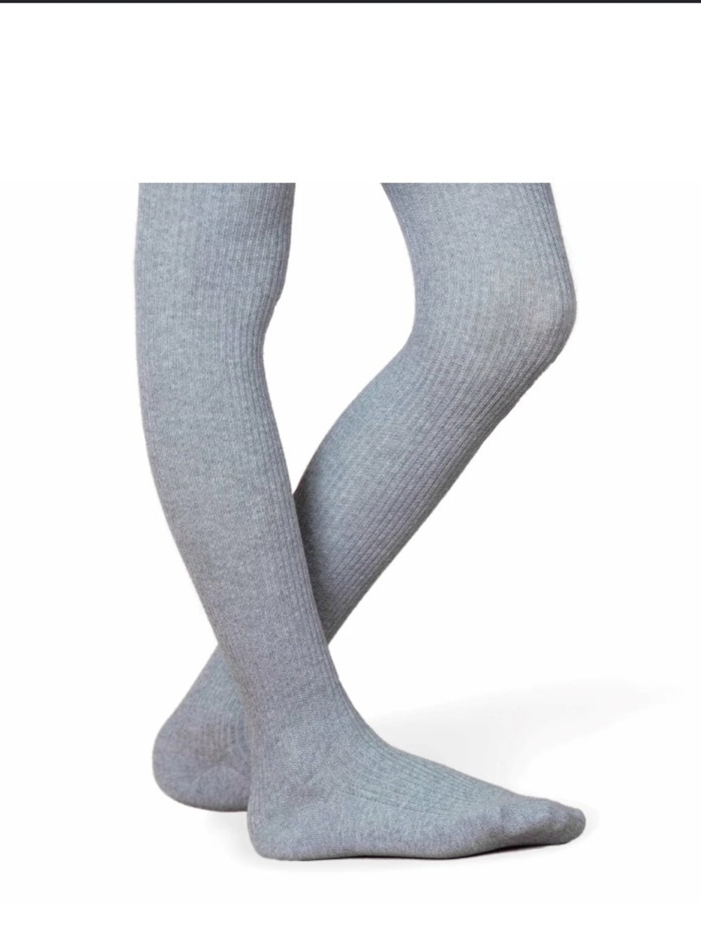 Knee-High Socks - Gray Like New